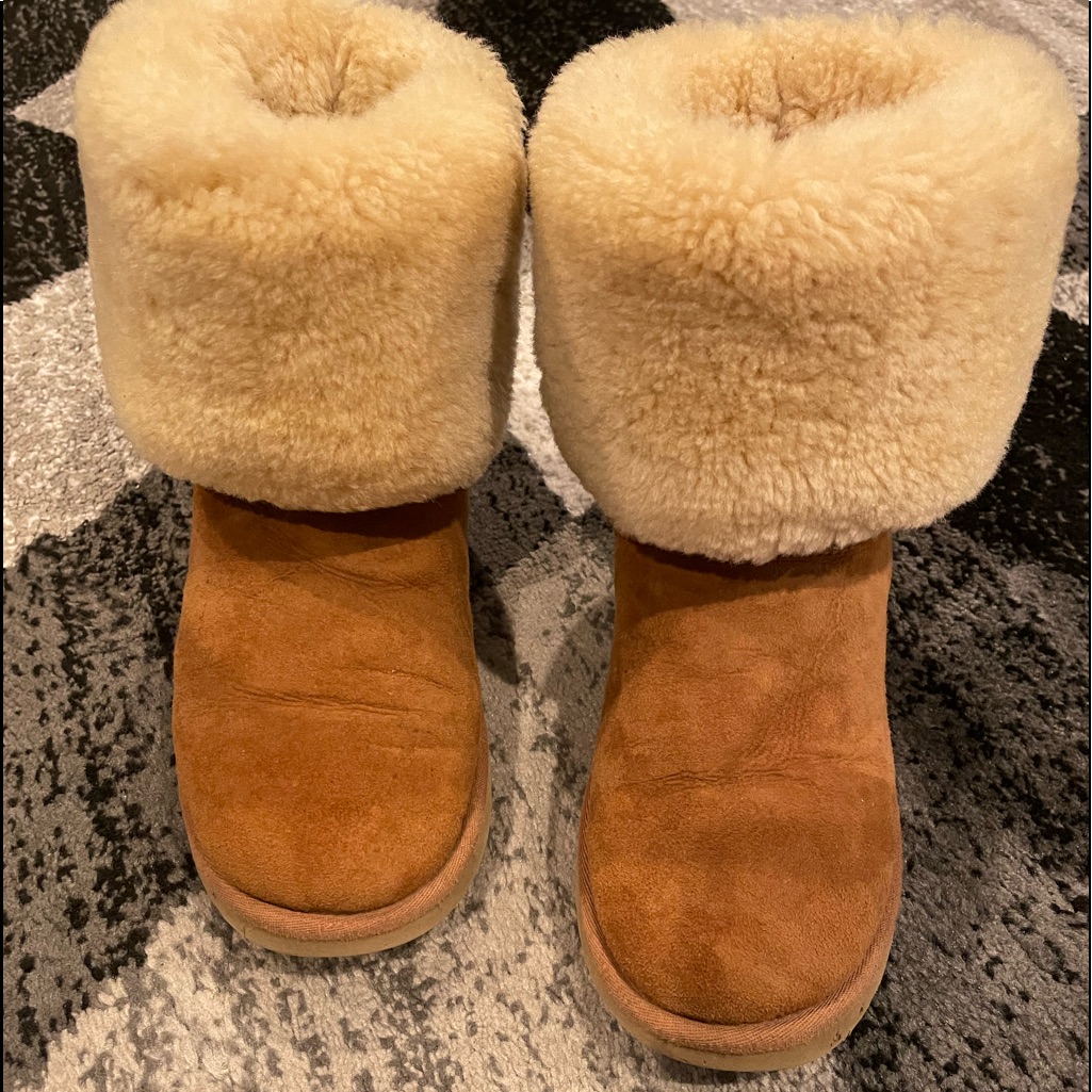 Womens Ugg Classic Tall Chestnut Boots